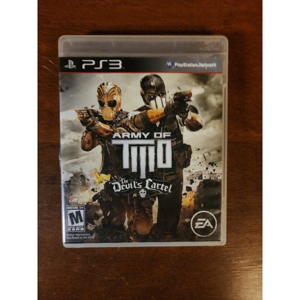 Army of TWO: The Devil's Cartel PS3 With Original Manual